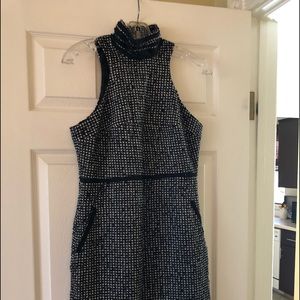 Karl Lagerfeld Black & White Polka Dot Dress.